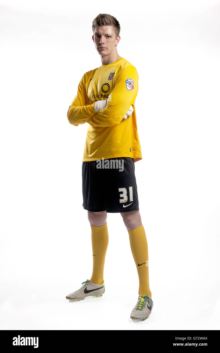 Sky Bet League Soccer - Deux - York Play Off 2013-2014 - Bootham Crescent Banque D'Images