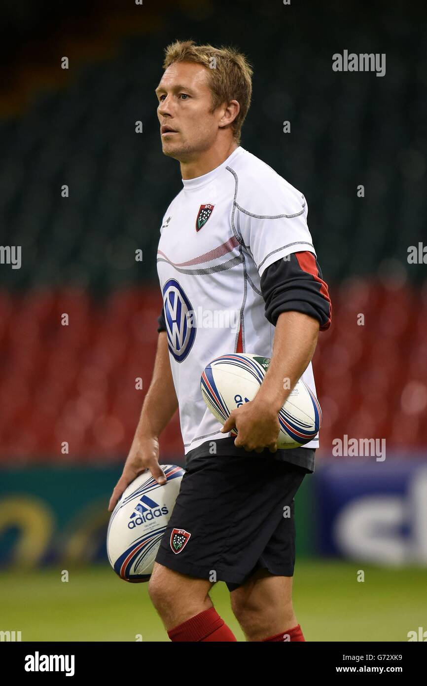 Rugby Union - Heineken Cup - Final - RC Toulon RC Toulon - Saracens v Session de formation et conférence de presse - Millennium Stadium Banque D'Images