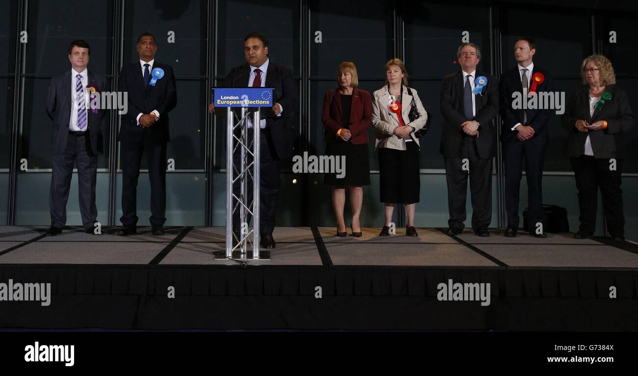 Des élections au Parlement européen Banque D'Images