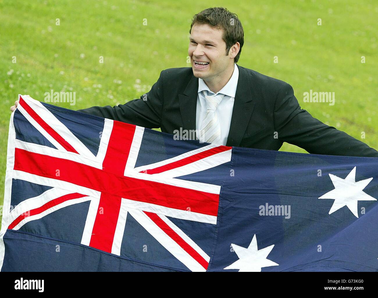 Mark Viduka dévoilé comme joueur de Middlesbrough Banque D'Images