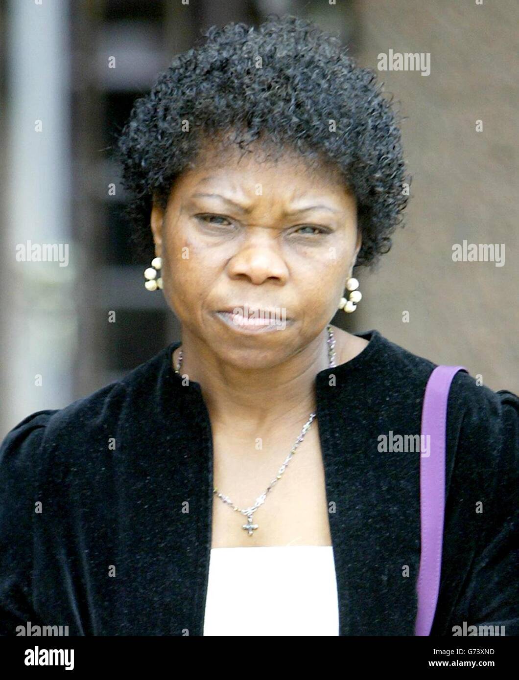 Aru Rose quitte Liverpool le Tribunal de la Couronne Banque D'Images