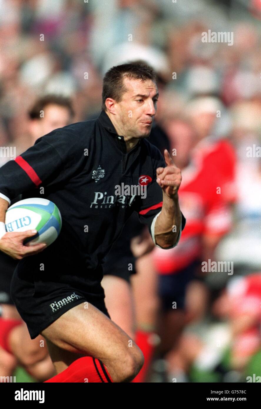 Union-Bristol Rugby Saracens v Banque D'Images