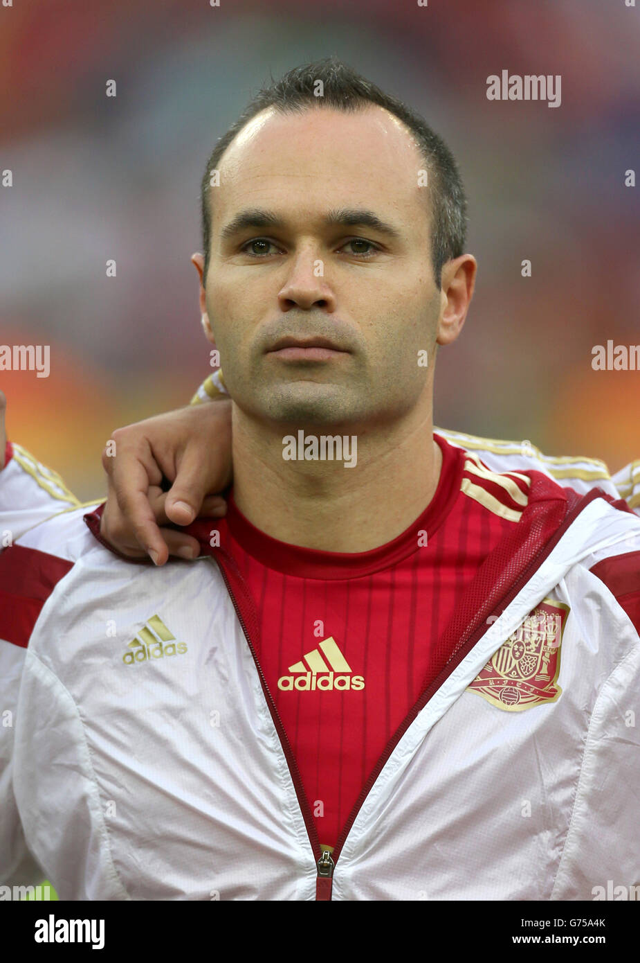 Spain - Coupe du Monde de Football - Andres Iniesta - 2018 - Maillot de