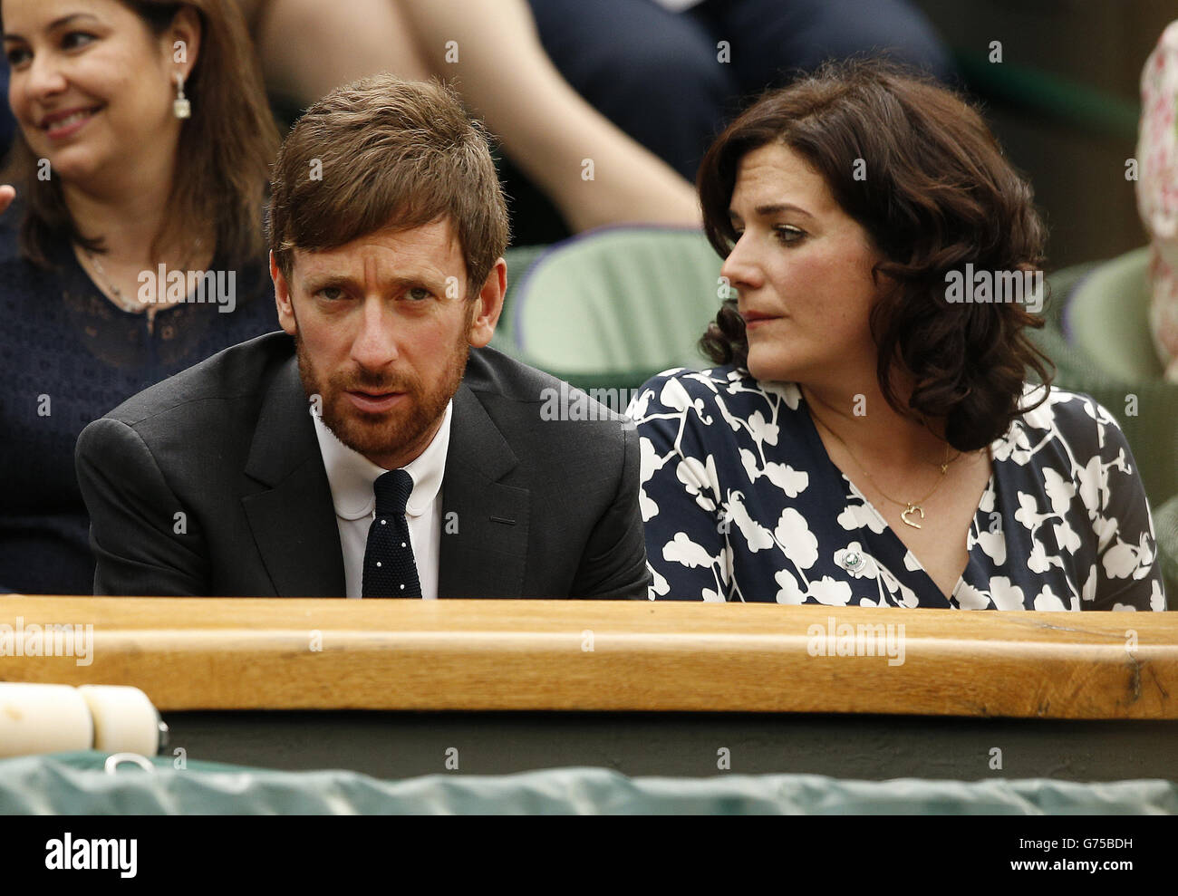 Tennis - 2014 de Wimbledon - Jour 6 - Le All England Lawn Tennis et croquet Club Banque D'Images