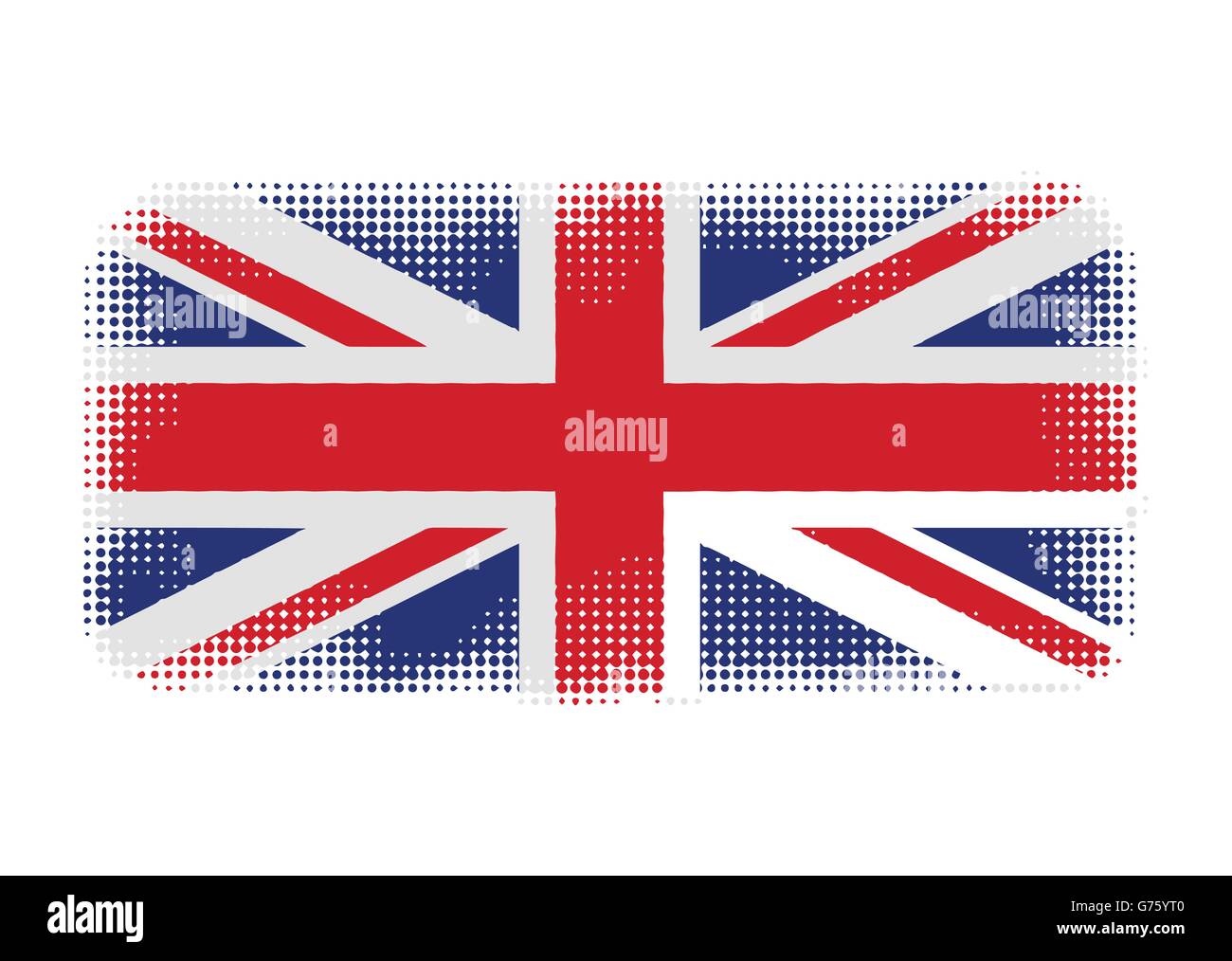Symbole du drapeau britannique background illustration vecteur de demi-teinte Illustration de Vecteur Symbole du drapeau britannique background illustration vecteur de demi-teinte Illustration de Vecteur