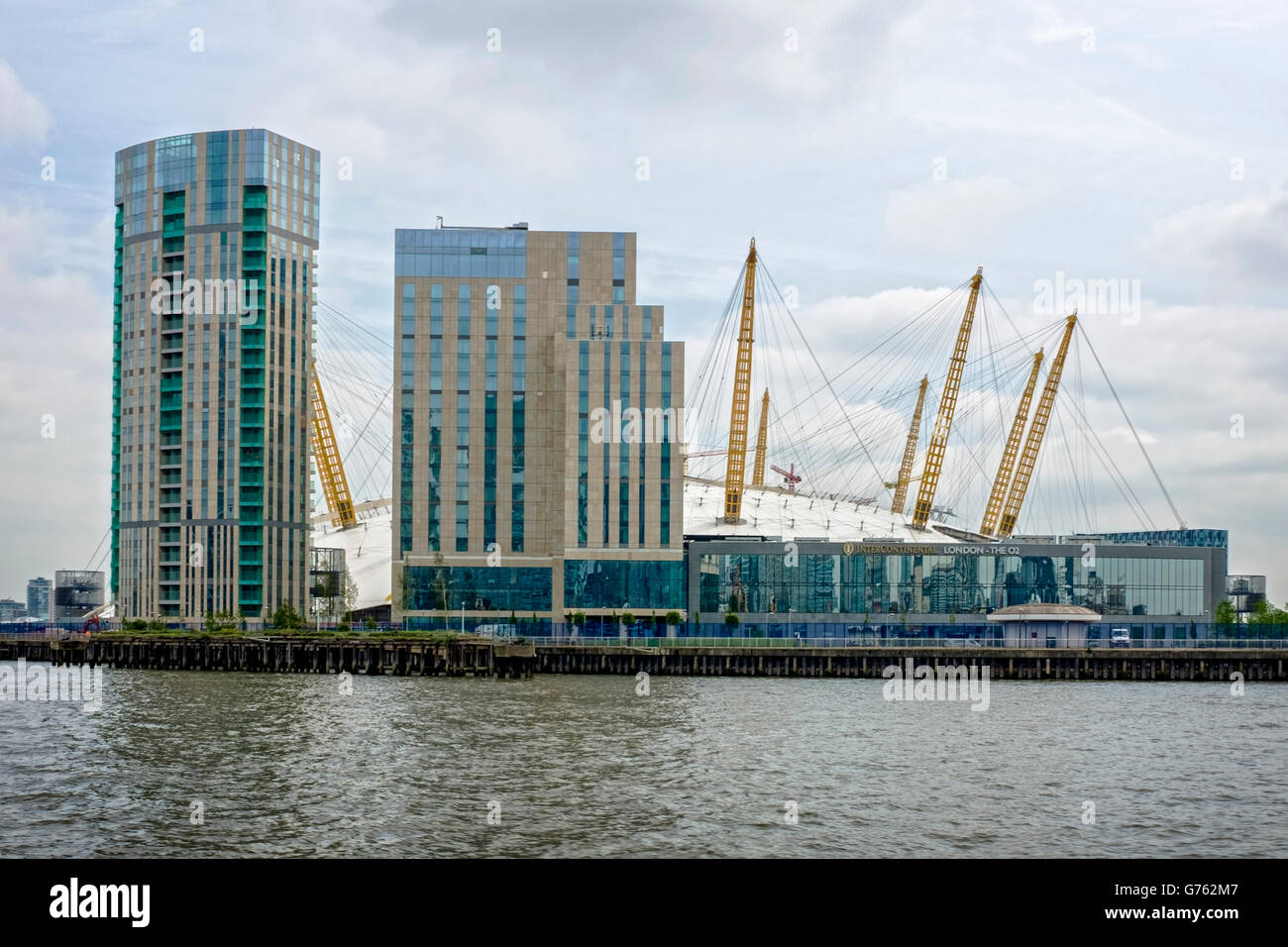 Hôtel Intercontinental, l'O2, Greenwich, Londres - New hébergement de luxe 5 étoiles à côté de O2 Arena Banque D'Images