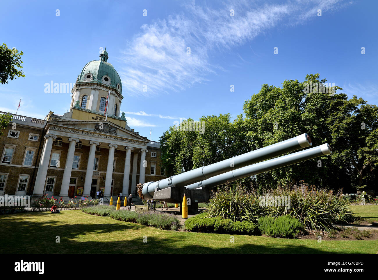Remise à neuf de l'Imperial War Museum - Londres Banque D'Images