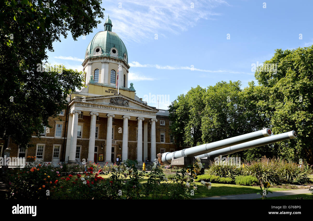 Remise à neuf de l'Imperial War Museum - Londres Banque D'Images
