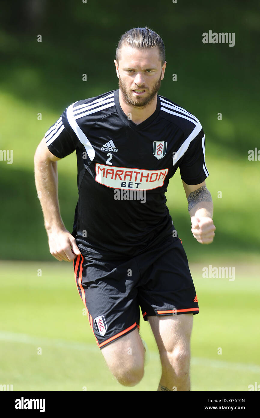 Soccer - Pré saison Friendly - Rangers v Fulham - Murray Park Banque D'Images