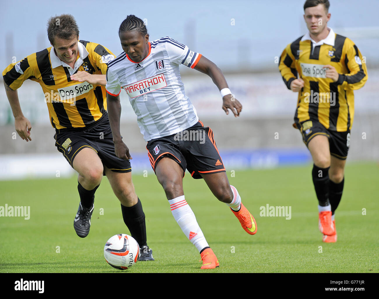 Soccer - Pré saison Friendly - East Fife v Fulham - Stade Bayview Banque D'Images