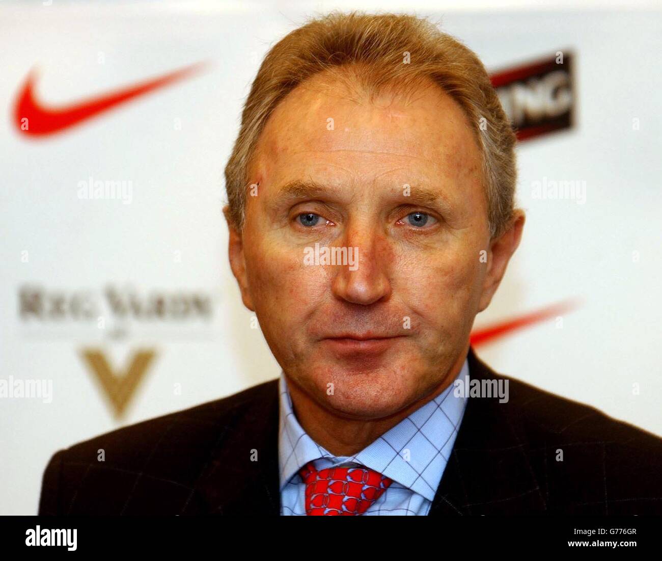 Howard Wilkinson a été dévoilé en tant que nouveau directeur de Sunderland au stade de Light, Sunderland. Banque D'Images