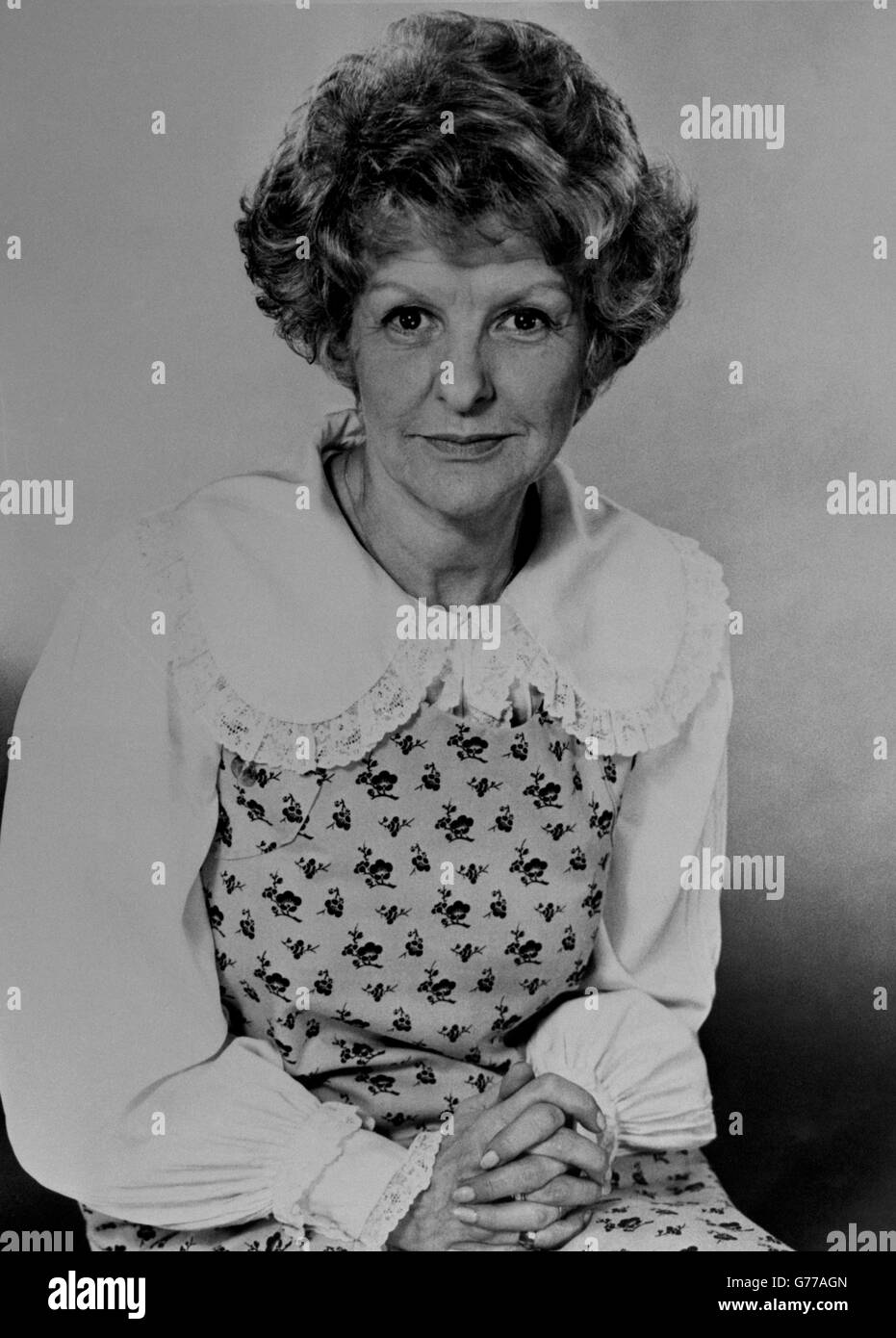 Divertissement - Elaine Stritch - Londres Banque D'Images