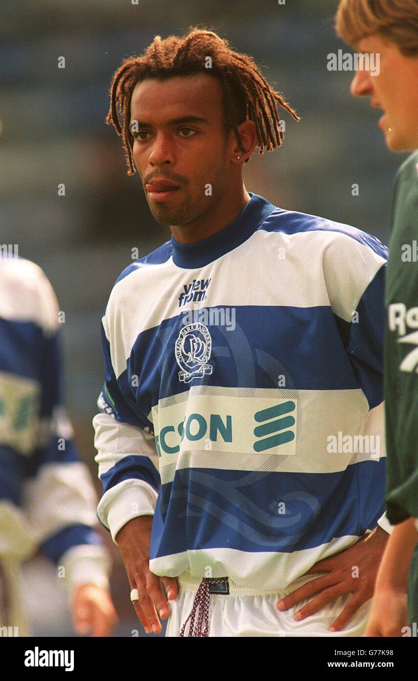 Soccer - Nationwide League Division One - Queens Park Rangers contre Bolton Wanderers. Trevor Sinclair, Queens Park Rangers Banque D'Images