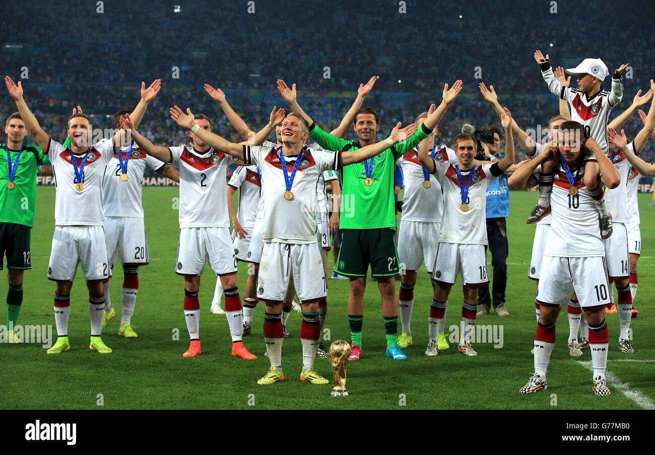 Football - Coupe du Monde FIFA 2014 - Final - Allemagne / Argentine - Maracana Estadio do Banque D'Images
