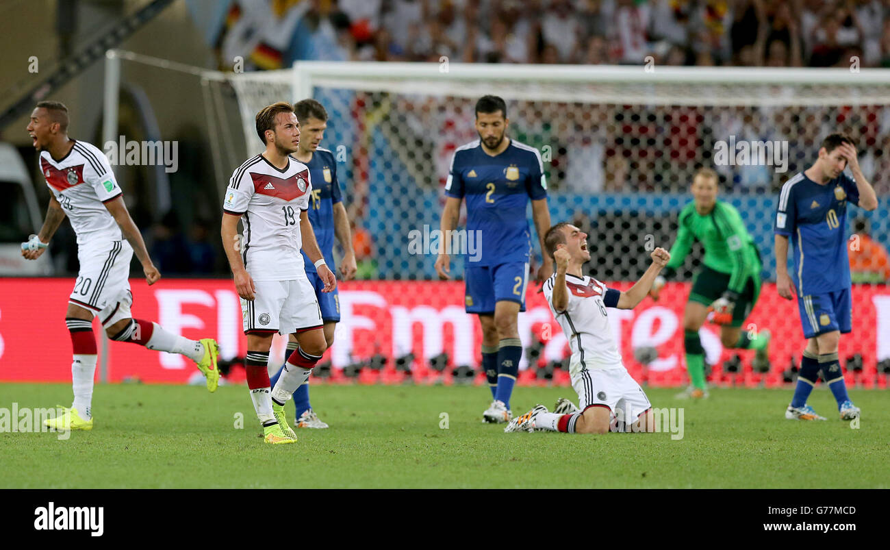Football - Coupe du Monde FIFA 2014 - Final - Allemagne / Argentine - Maracana Estadio do Banque D'Images