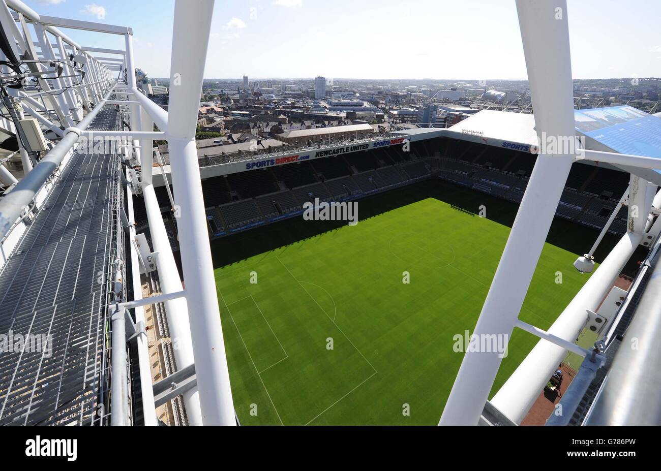 Soccer - Vues générales - St James' Park Banque D'Images