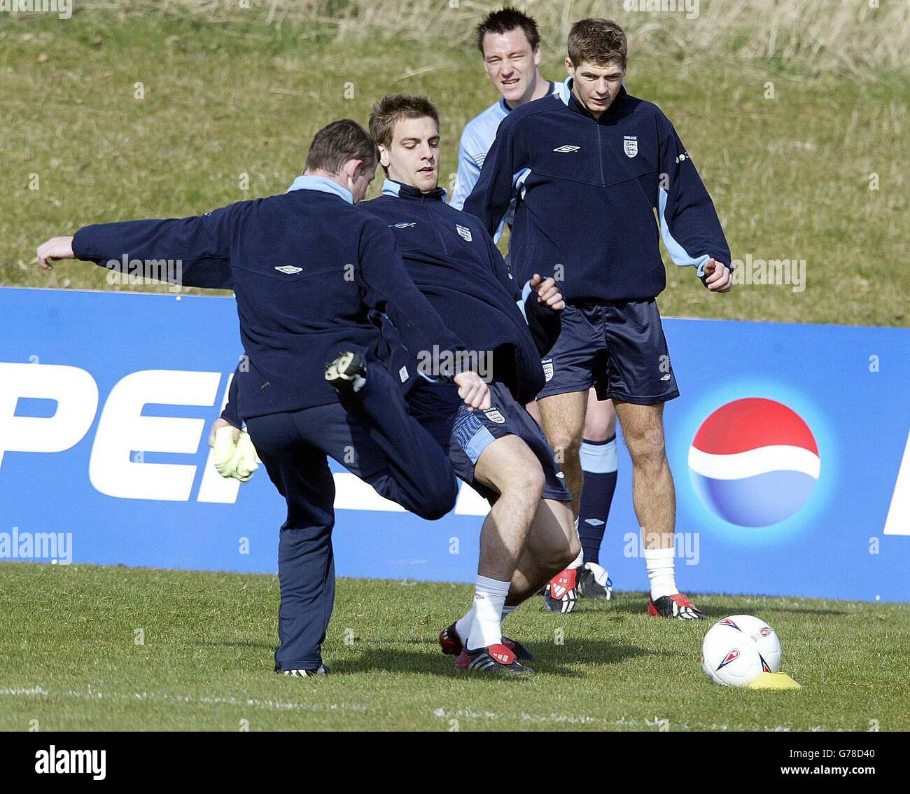 Sport football action jonathan woodgate Banque de photographies et d