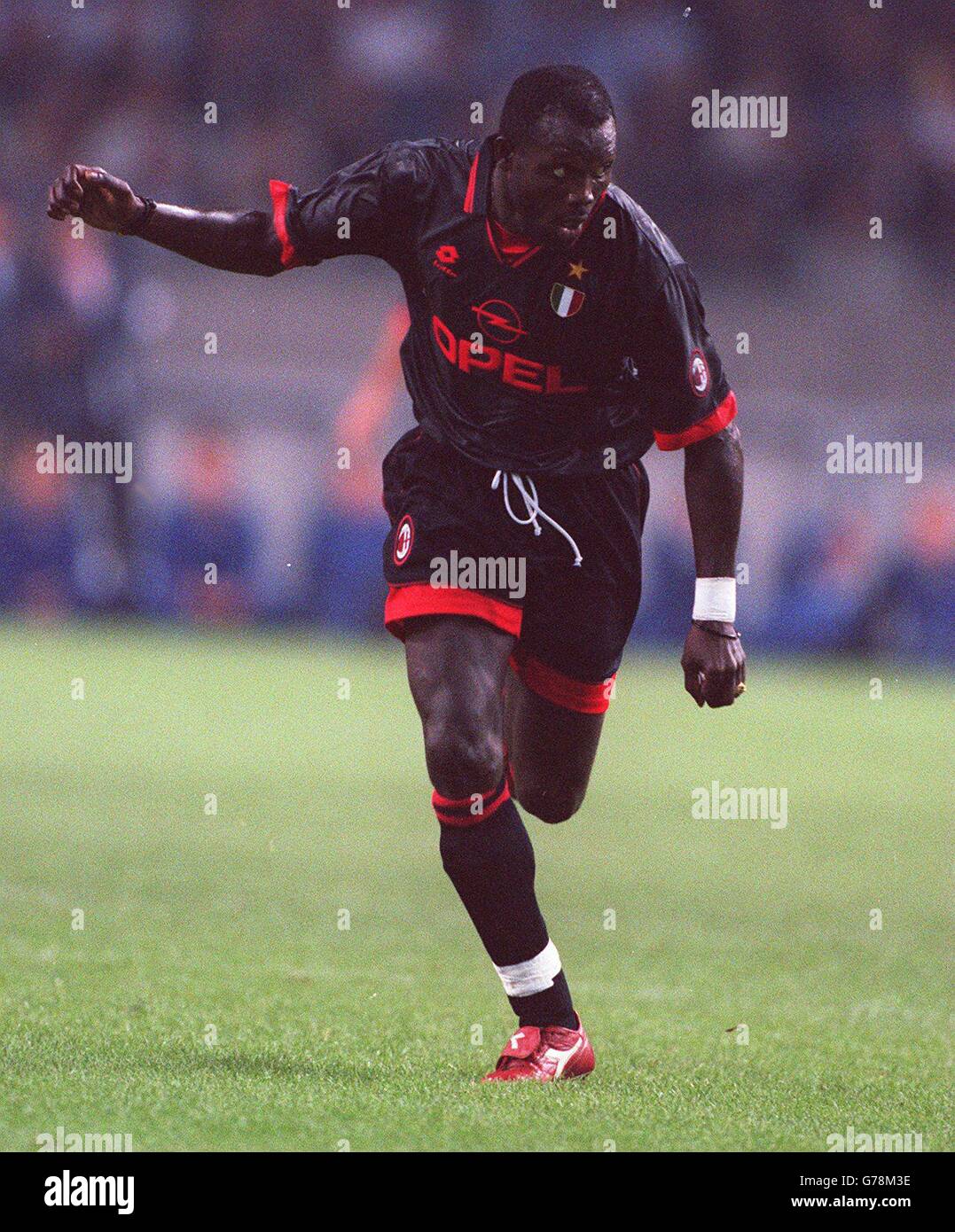GEORGES WEAH ROOKIE Image Panini 126 - AS MONACO - FOOT 91 - Envoi