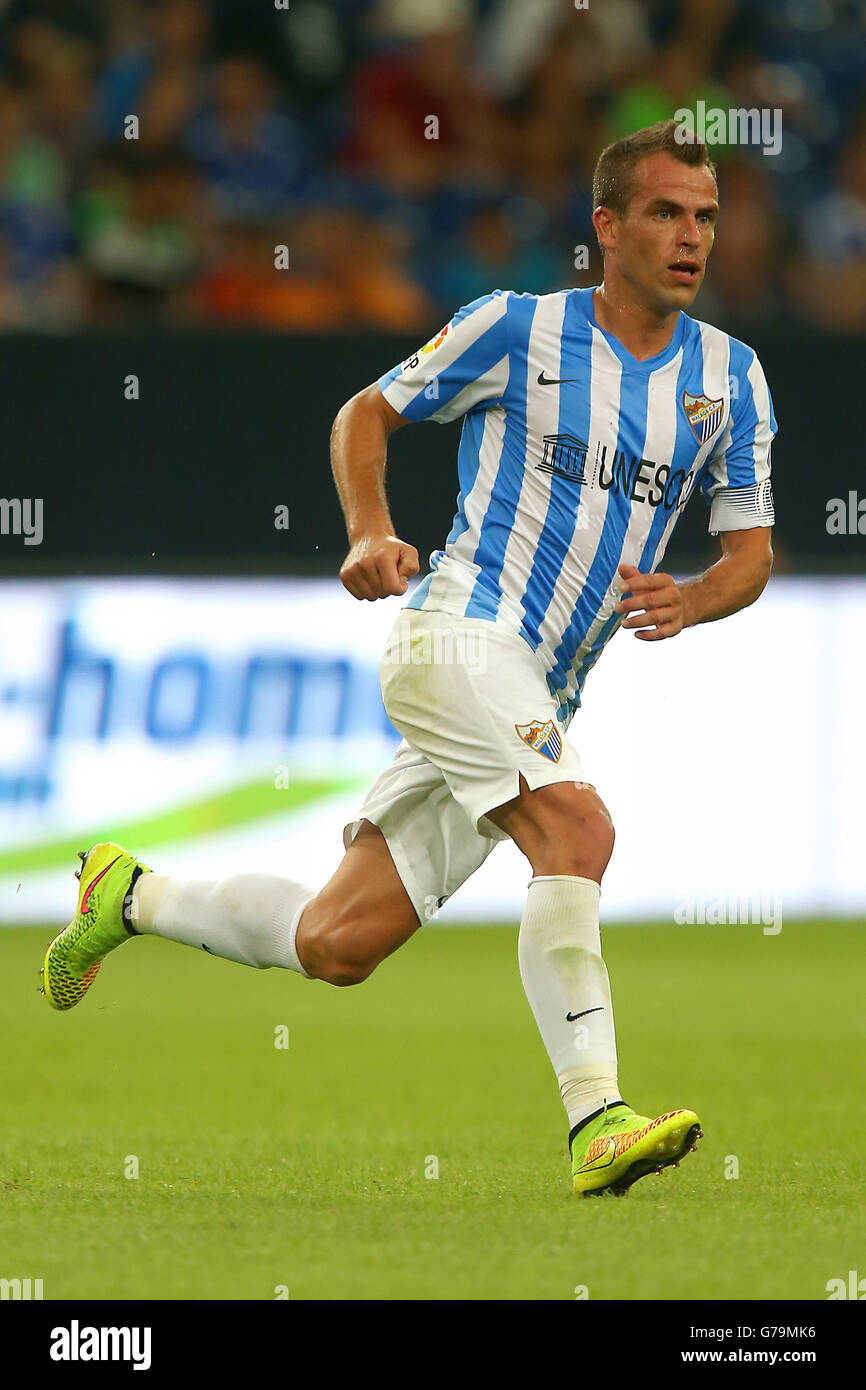 2014 - Soccer Cup Schalke 04 - Malaga CF v Newcastle United - Veltins-Arena Banque D'Images