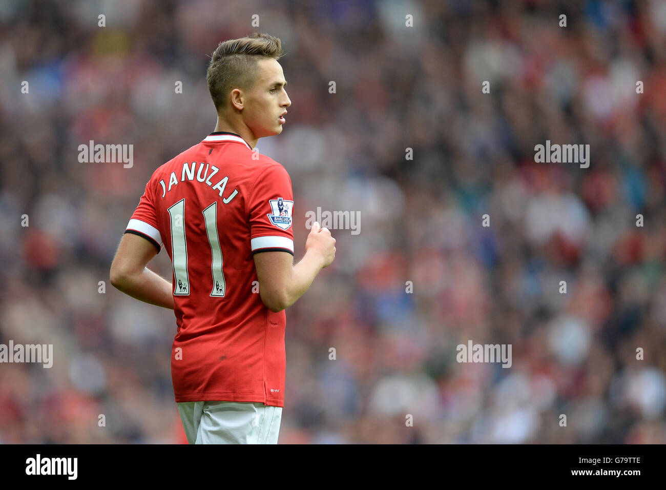 Joueur De Foot Portant Le Numero 11 Maillot de foot avec numéro 11 Photo Stock - Alamy