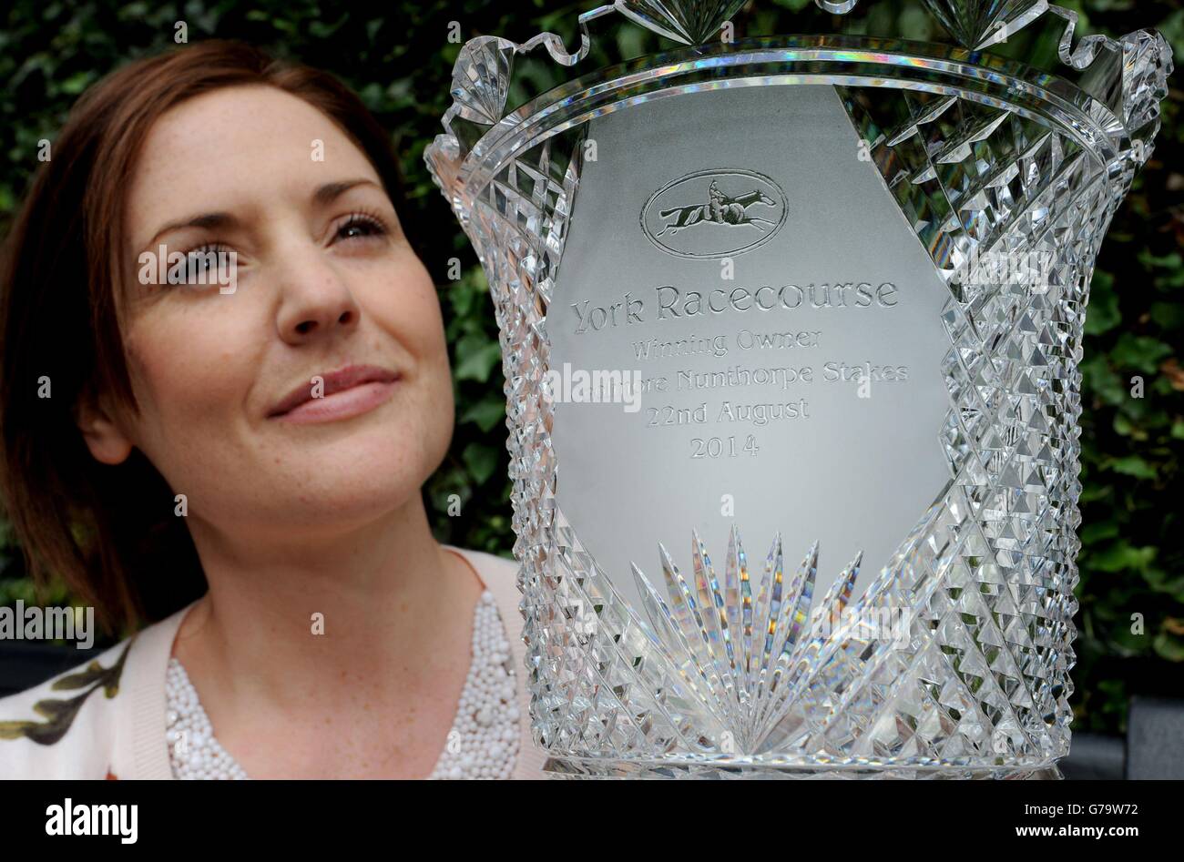 Bienvenue au Festival Ebor Yorkshire Banque D'Images