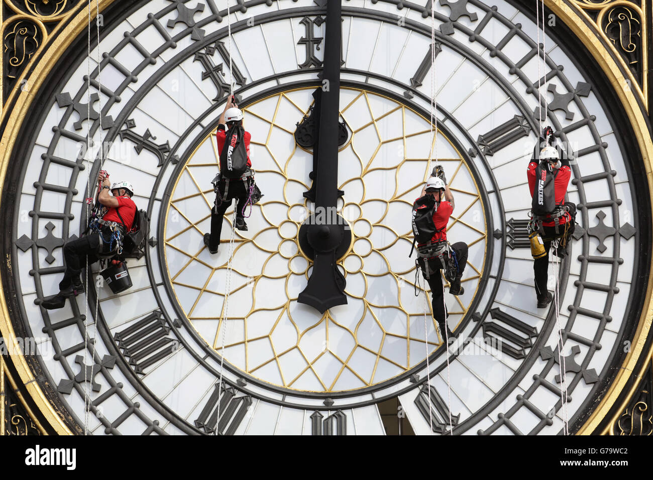 Grand entretien de l'horloge Banque D'Images