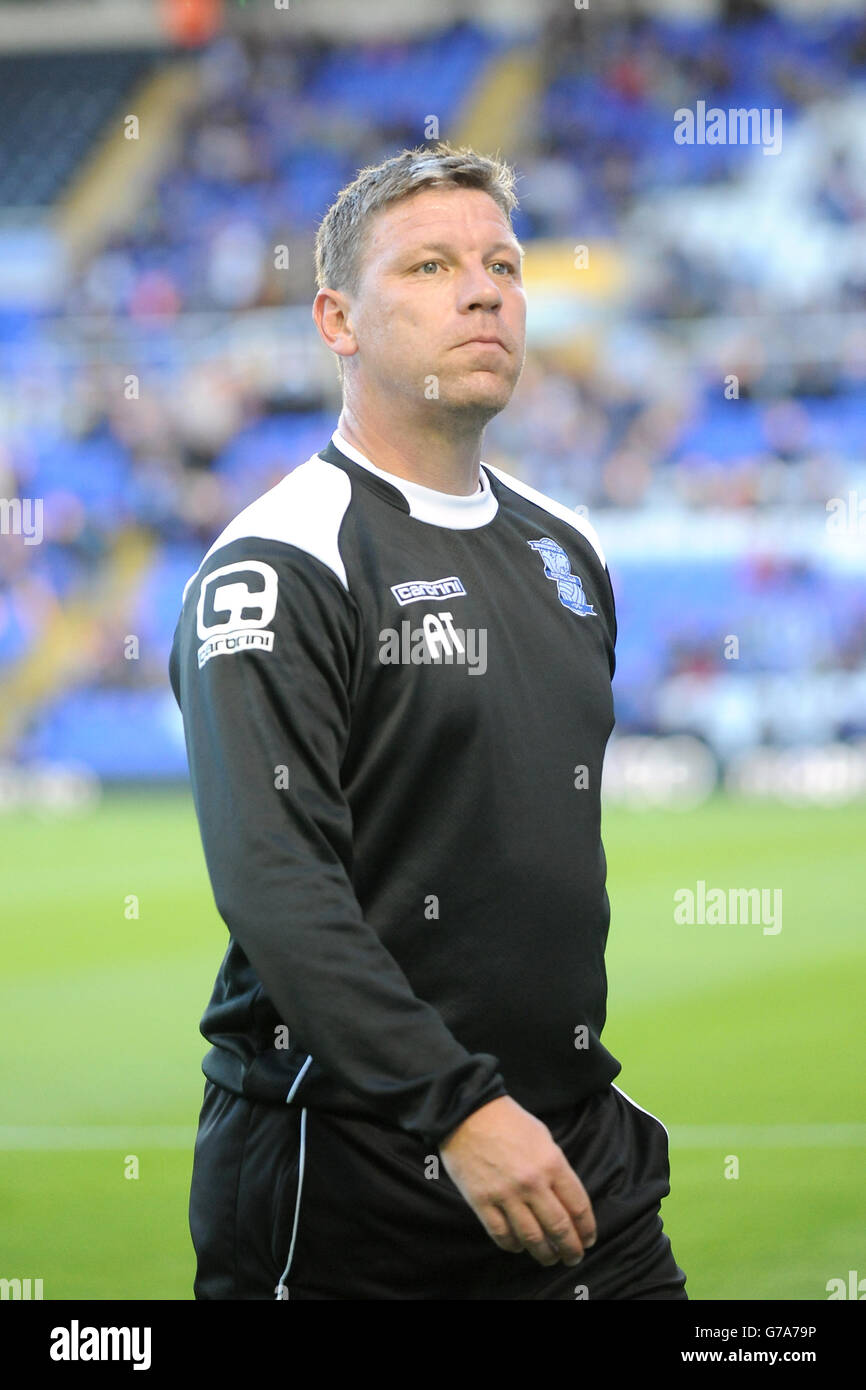 Soccer - Capital One Cup Round 1 - Birmingham City v Cambridge United - St Andrews Stadium Banque D'Images