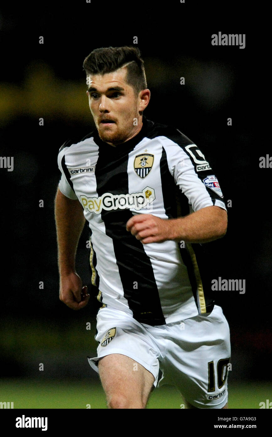 Sky Bet League Soccer - Un - Notts County v Colchester United - Meadow Lane Banque D'Images