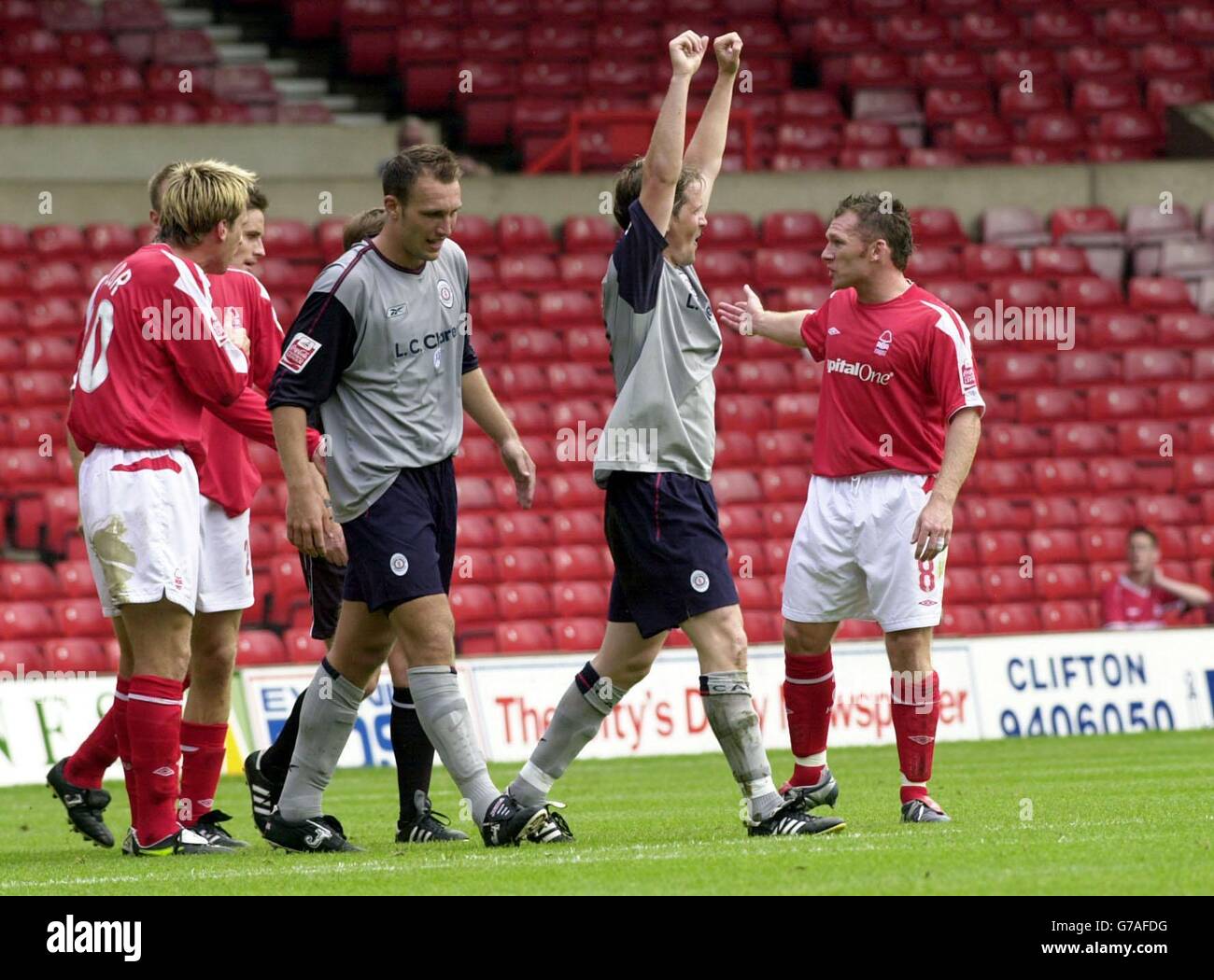 NOTTS FOREST V CREWE Banque D'Images