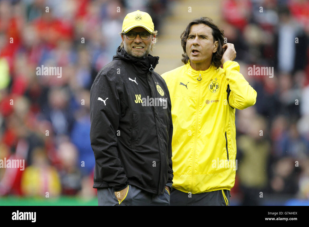 Soccer - Pré saison Friendly - Liverpool v Borussia Dortmund - Anfield Banque D'Images