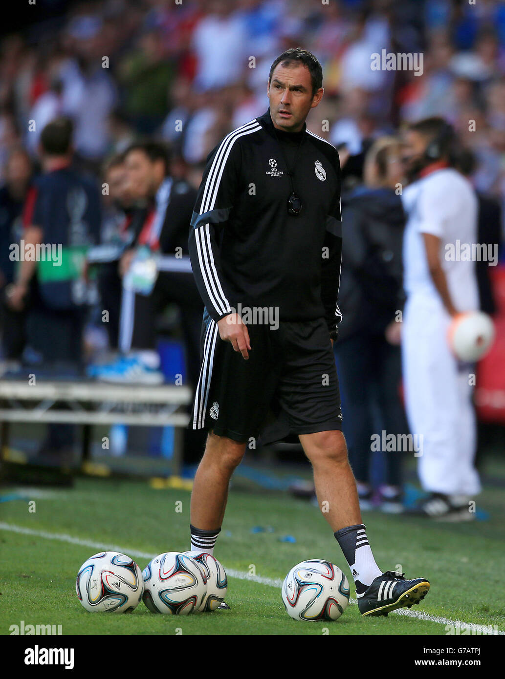 Soccer - 2014 Super Coupe de l'UEFA - Sevilla v Real madrid - Cardiff City Stadium Banque D'Images