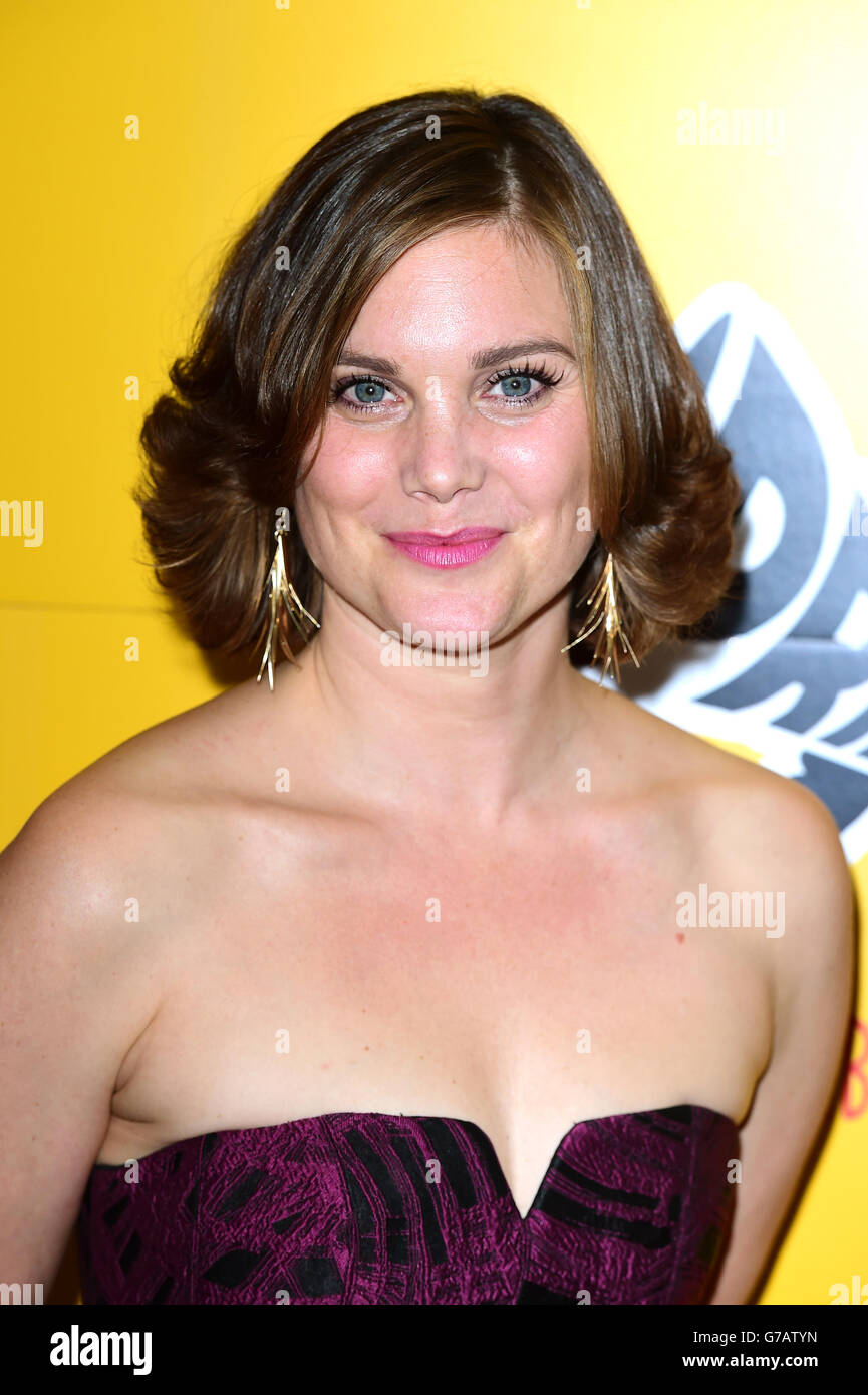 Liz White assiste à la première du nouveau film Pride à Londres. Banque D'Images