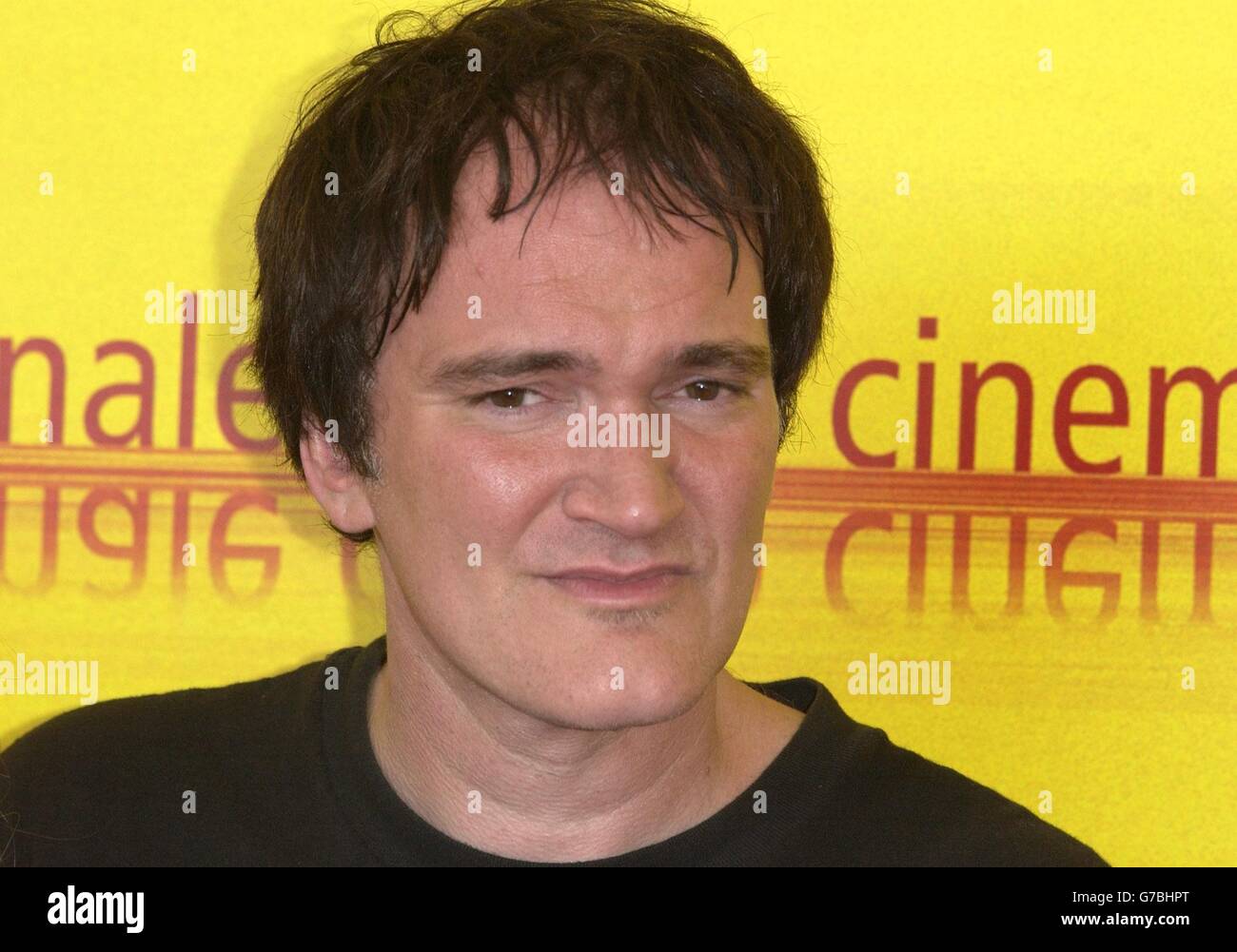 Quentin Tarantino lors d'un photocall pour promouvoir l'histoire secrète du cinéma italien - Roi italien des B, lors du 61e Festival du film de Venise au Lido à Venise. Banque D'Images