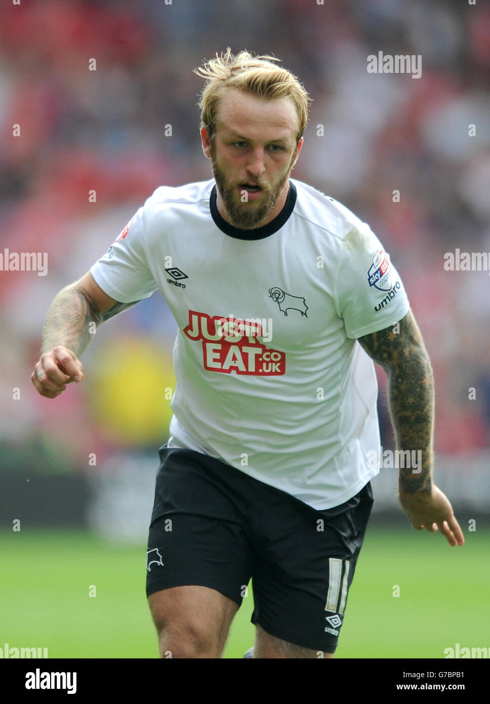 Sky Bet Championship Soccer - - Nottingham Forest v Derby County - Rez-de-Ville Banque D'Images