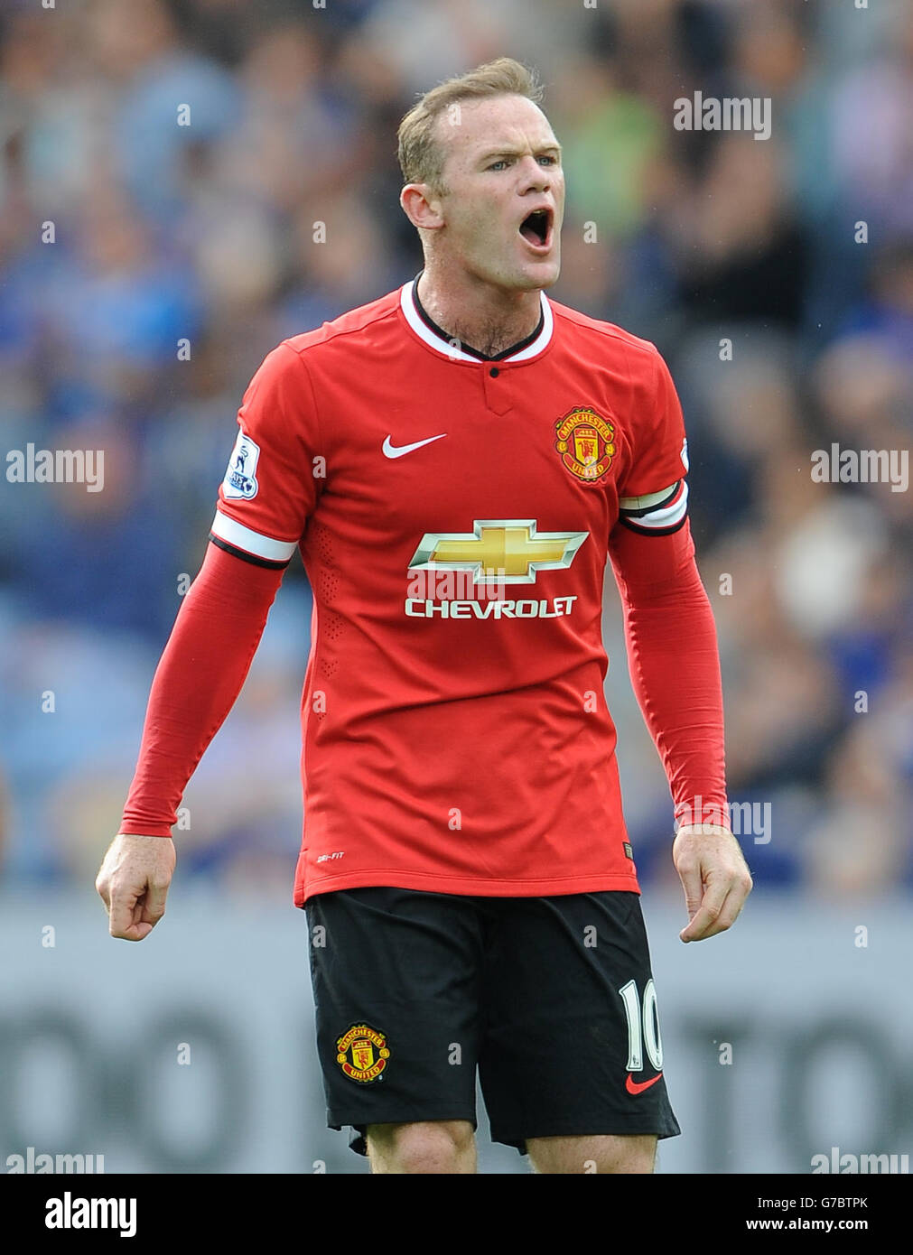Soccer - Barclays Premier League - Leicester City v Manchester United - King Power Stadium Banque D'Images