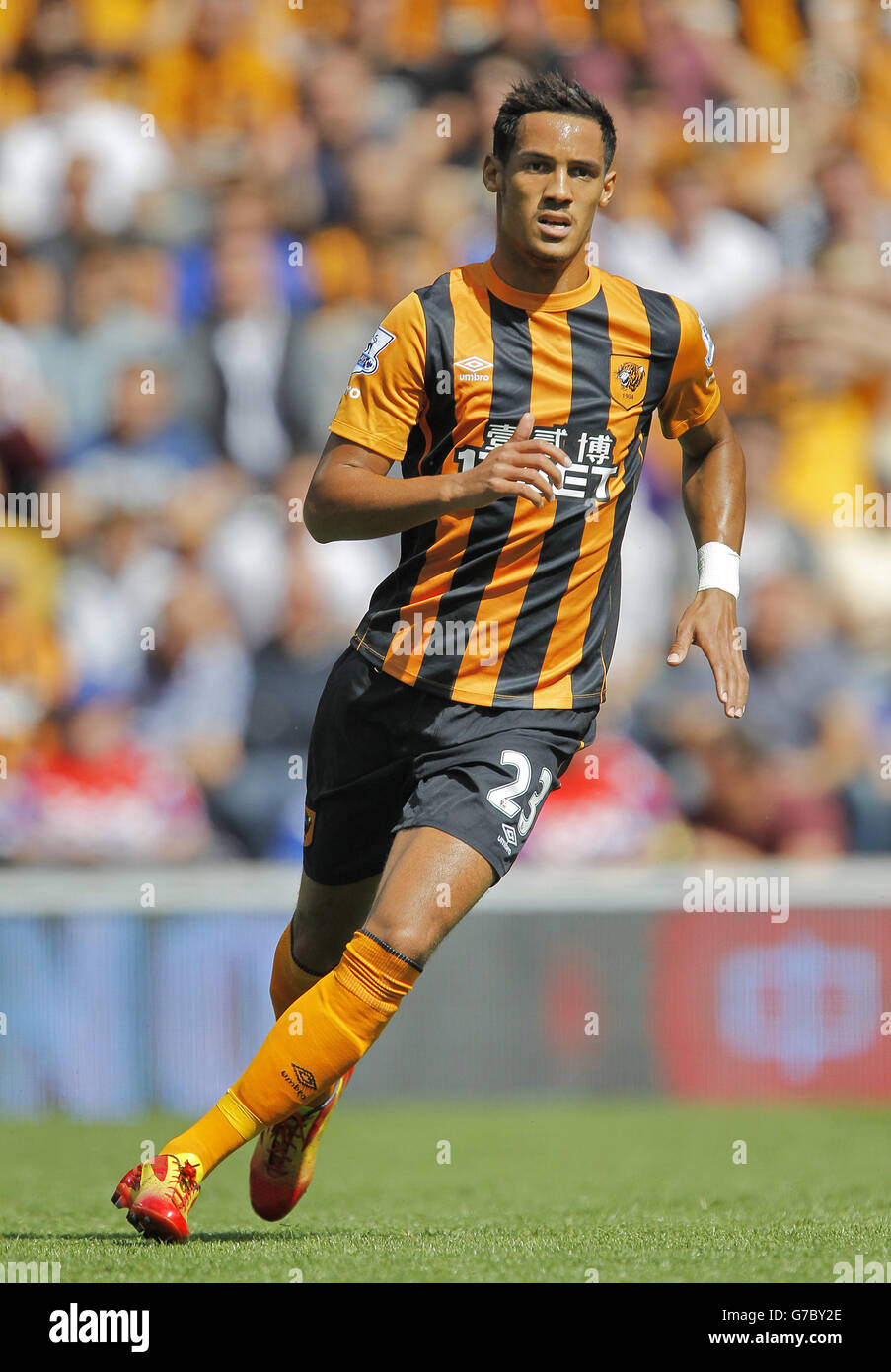 Football - Barclays Premier League - Hull City / Stoke City - KC Stadium. Tom Ince, Hull City Banque D'Images