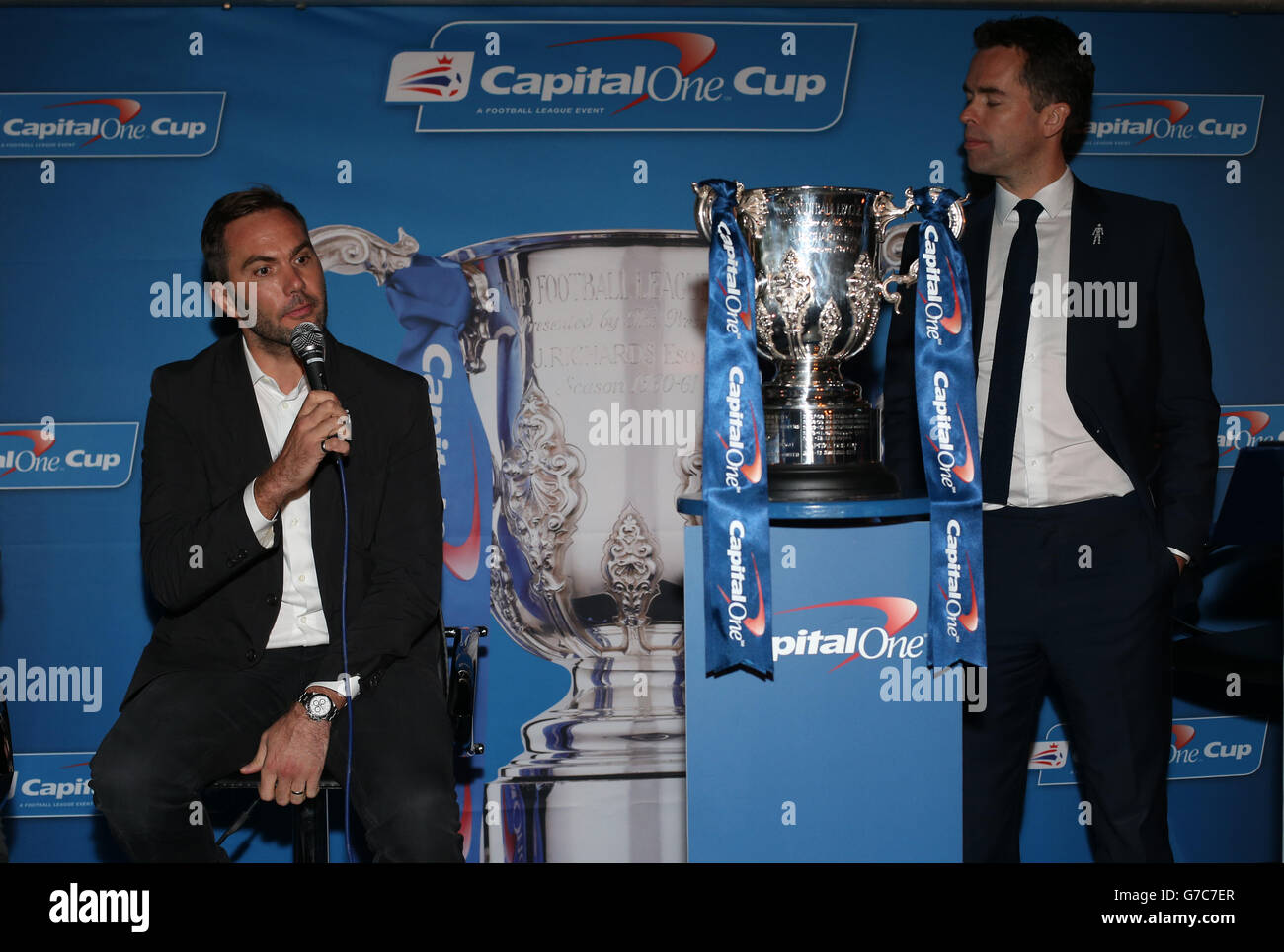 Soccer - Capital One Cup Boissons soir - Vista au Trafalgar Banque D'Images