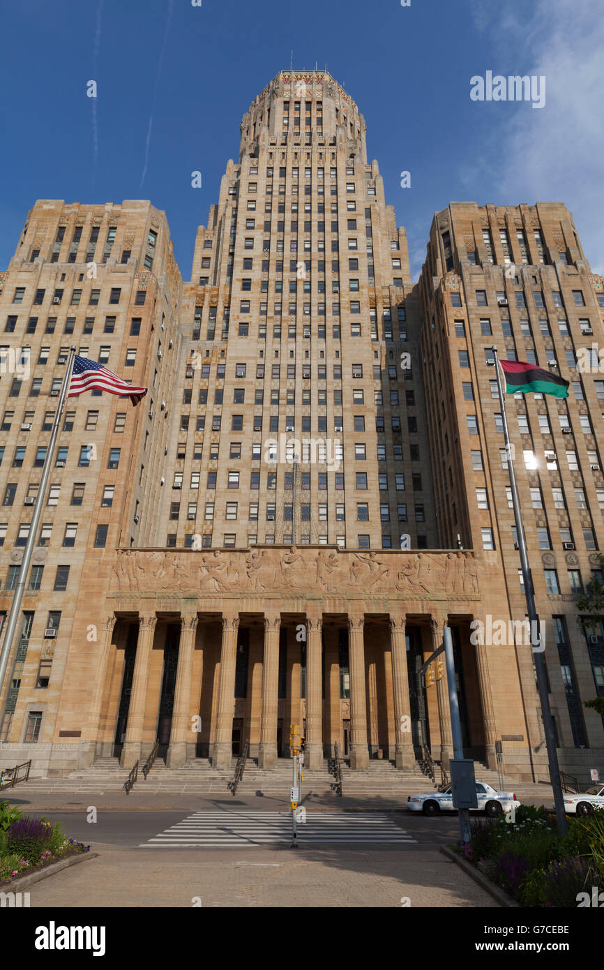 Buffalo, état de New York city hall Banque D'Images