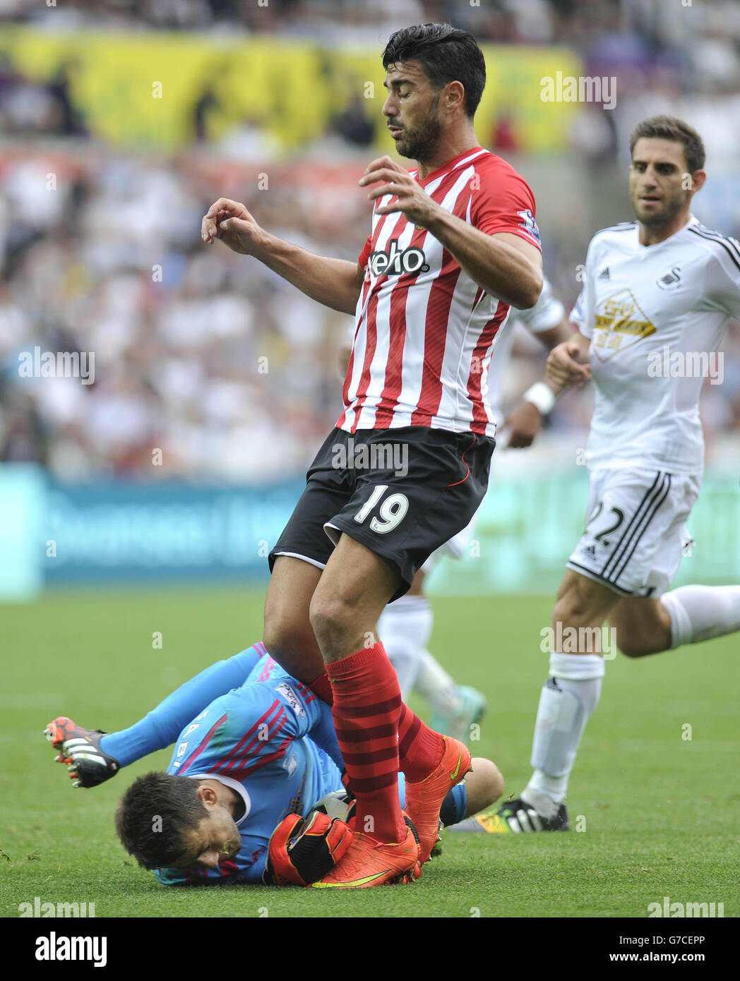 Soccer - Barclays Premier League - Swansea City v Southampton - stade Liberty Banque D'Images