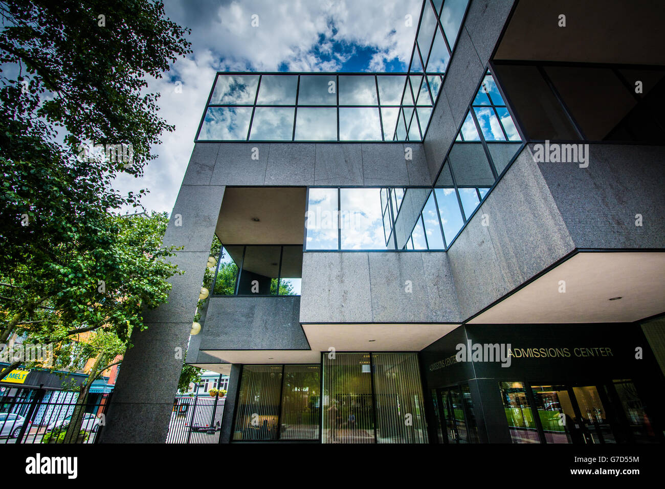L'Admissions Centre de Johnson & Wales University, à Providence, Rhode Island. Banque D'Images