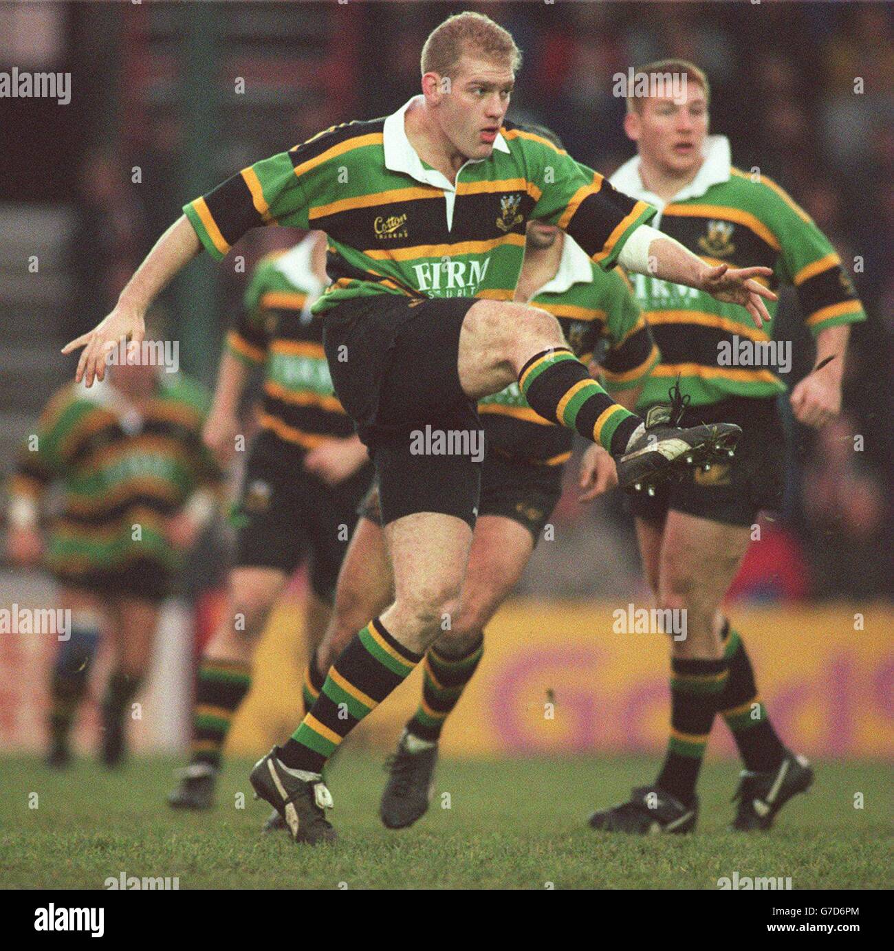Neil Allen Rugby Northamptons matt allen Banque de photographies et d’images à haute ...