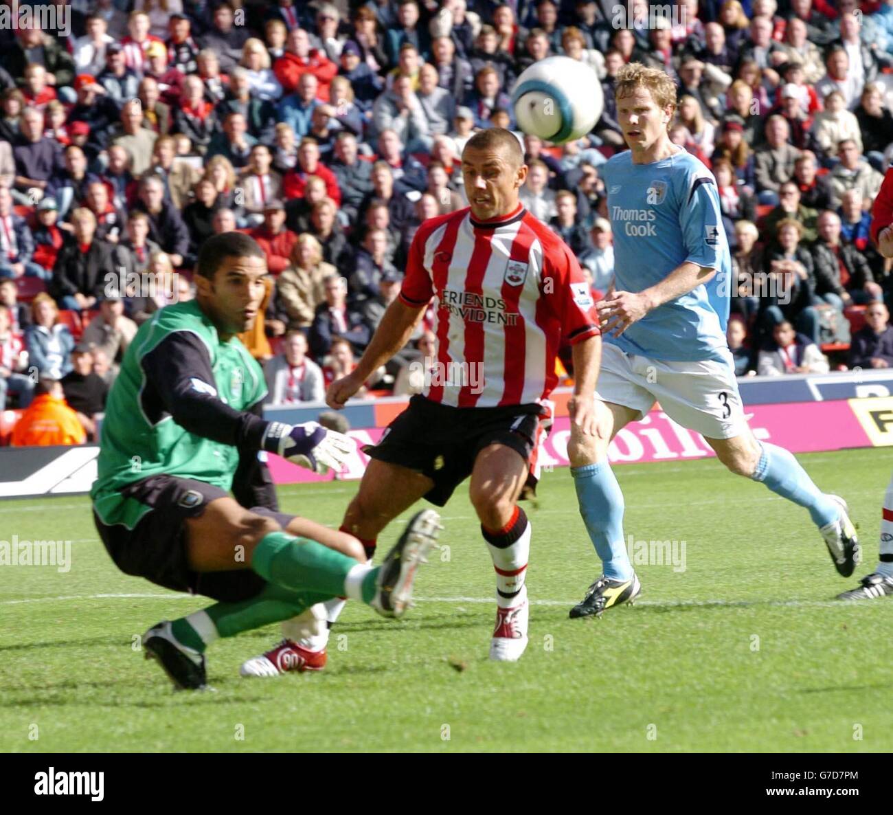 Barclays Premiership - Southampton V Manchester City Banque D'Images