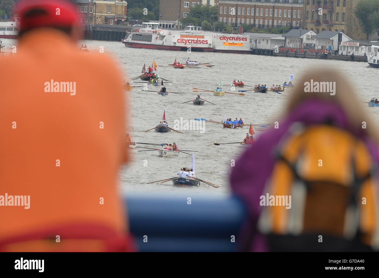 Le grand fleuve Race - Londres Banque D'Images