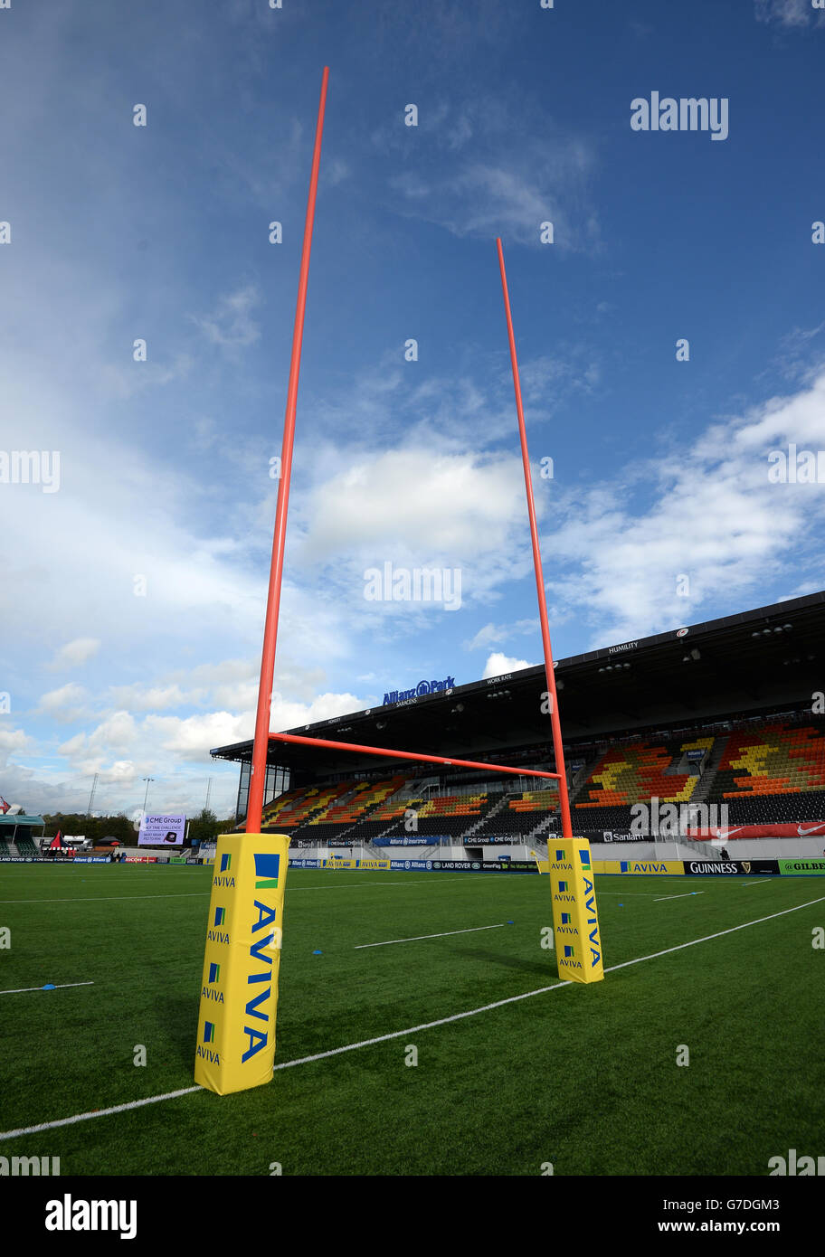 Rugby Union - Aviva Premiership - Saracens v Gloucester Rugby - Allianz Park Banque D'Images