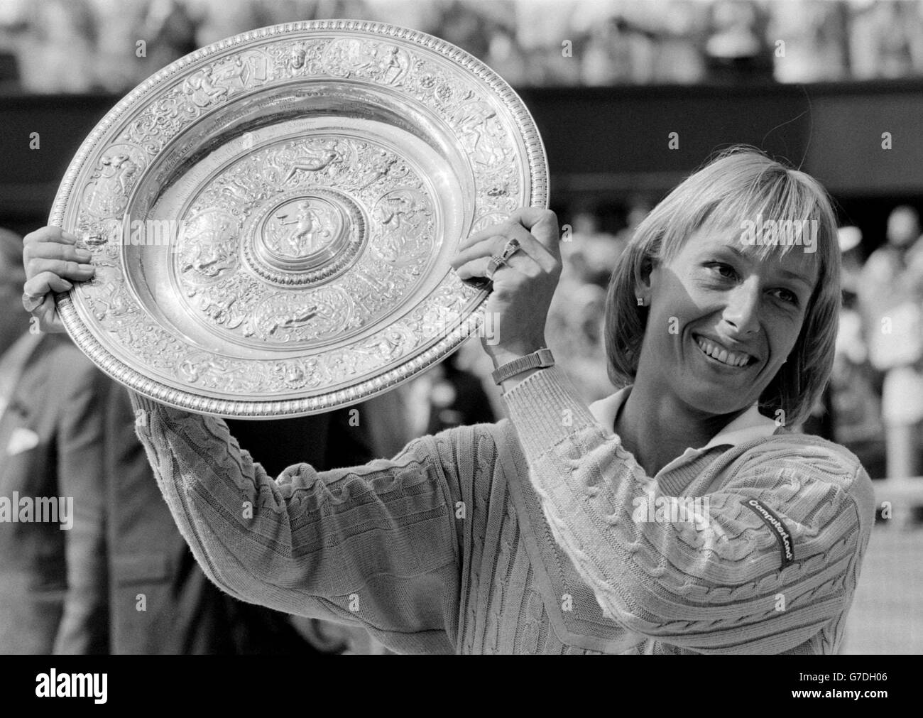 Vainqueur de Wimbledon. Banque D'Images