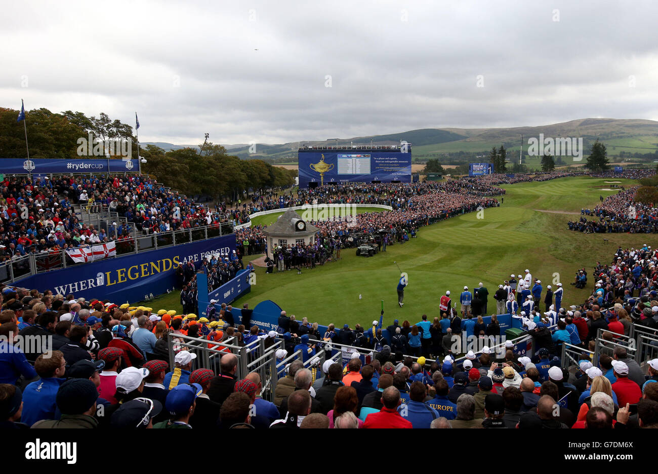 Golf - Ryder Cup - 40e jour trois - Gleneagles Banque D'Images