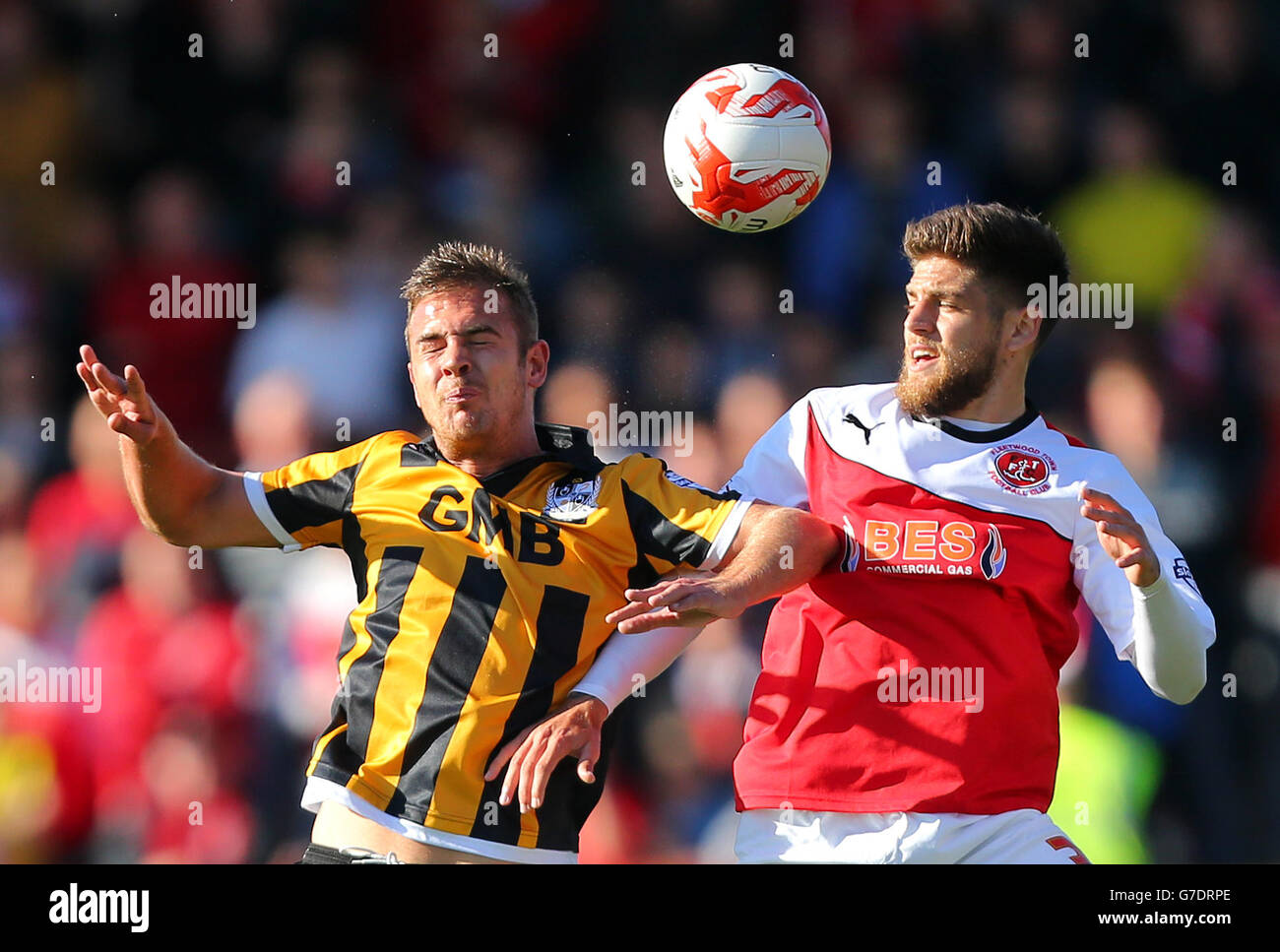 Sky Bet League Soccer - Un - Fleetwood Town v Port Vale - stade de Highbury Banque D'Images