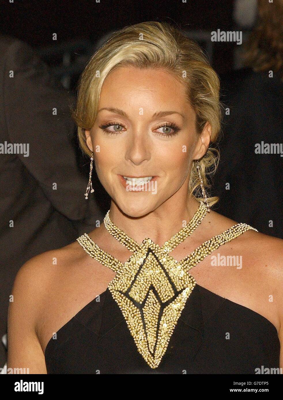 L'actrice Jane Krakowski arrive pour la première du film 'Alfie' au théâtre Ziegfield à New York, aux États-Unis. Banque D'Images