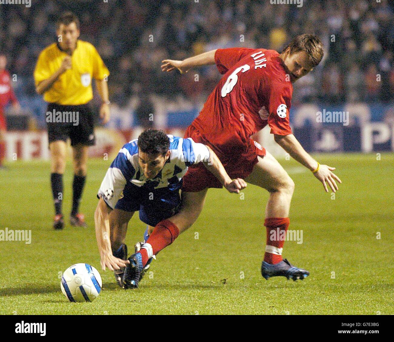 Le Deportivo La Corogne v Liverpool Banque D'Images