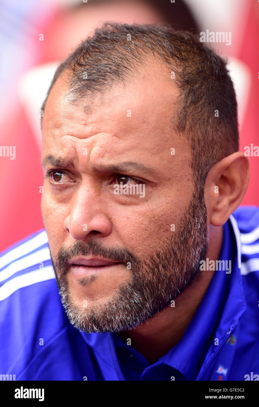 Football - 2014 Emirates Cup - Valencia CF v AS Monaco - Emirates Stadium. rito Santo Banque D'Images